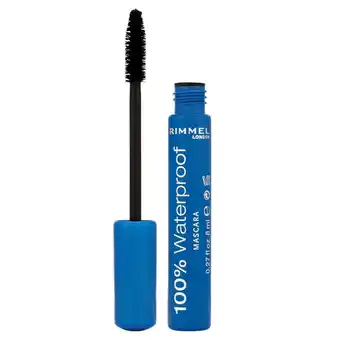 Morrisons Rimmel london 100% waterproof mascara black offer