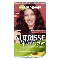 Morrisons Garnier nutrisse ultra color 2.6 dark cherry offer