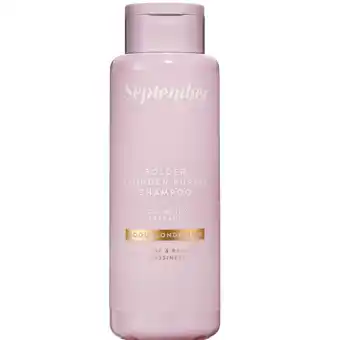 Morrisons September hair bolder blonder purple shampoo acai berry extract offer