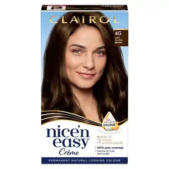 Morrisons Nice n easy 4g natural dark golden brown offer