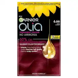 Morrisons Garnier olia vivid garnet 6.66 colourant offer
