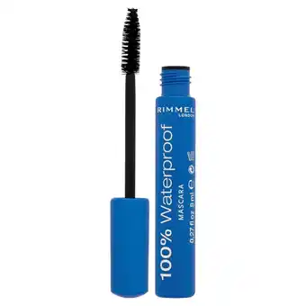 Morrisons Rimmel london 100% waterproof mascara brown black offer