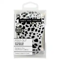 Morrisons The detangler on the go leopard print detangler hair brush offer