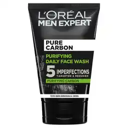 Morrisons L' oreal men expert pure charcoal wash offer