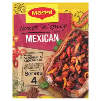 Morrisons Maggi juicy mexican chicken herb and spice seasoning mix offer