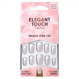 Morrisons Elegant touch 103 medium bare natural f/nails offer