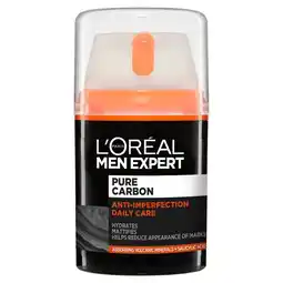 Morrisons L'oreal men expert pure carbon anti-spot daily care moisturiser offer