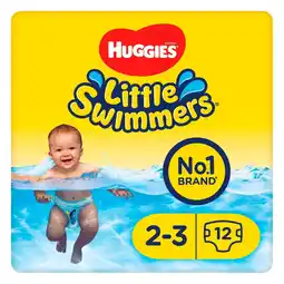 Morrisons Huggies little swimmers size 2-3 3-8kg offer