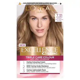 Morrisons L'oreal excellence creme blonde beige 7.31 offer