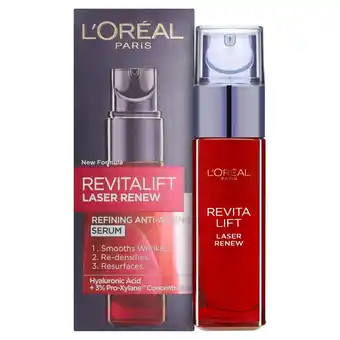 Morrisons L'oreal laser renew revitalift serum offer