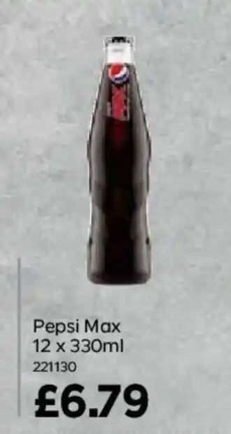 Bestway Pepsi Max 12x330ml offer