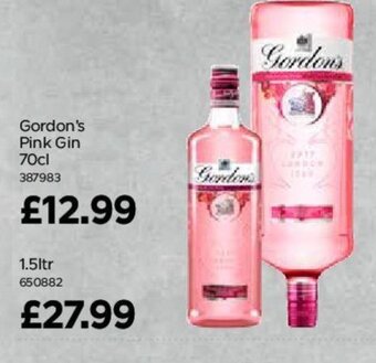 Bestway Gordon's Pink Gin 1.5ltr offer