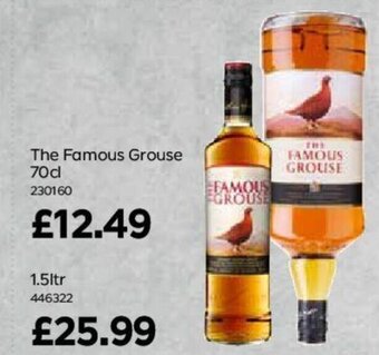Bestway The Famous Grouse 1.5ltr offer