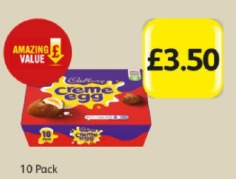 Londis Cadbury Creme Egg 10 Pack offer