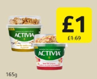 Londis Activia 165g offer