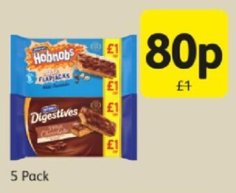 Londis Mcvities Hobnobs/Digestives 5 Pack offer