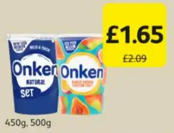 Onken Natural Set 450g / Onken Mango Papaya Passion Fruit 500g