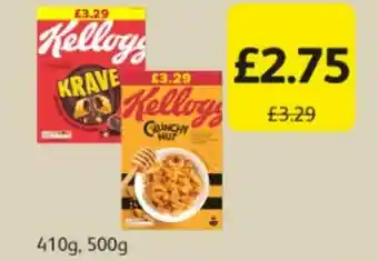 Londis Kelloggs Krave/Crunch Nut offer