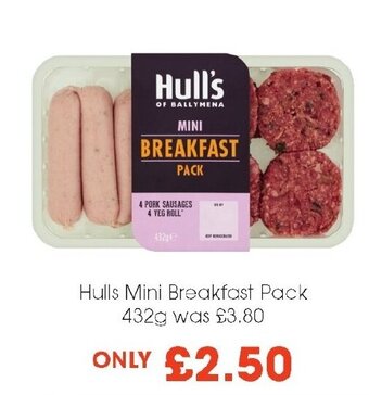 Centra Hulls Mini Breakfast Pack 432g offer