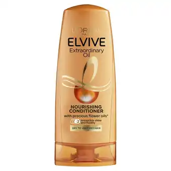 Morrisons L'oreal elvive extraordinary oils conditioner offer