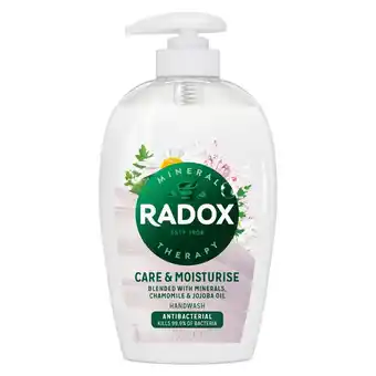 Morrisons Radox care + moisturise antibacterial handwash offer
