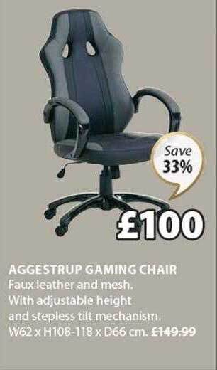JYSK Aggestrup gaming chair offer