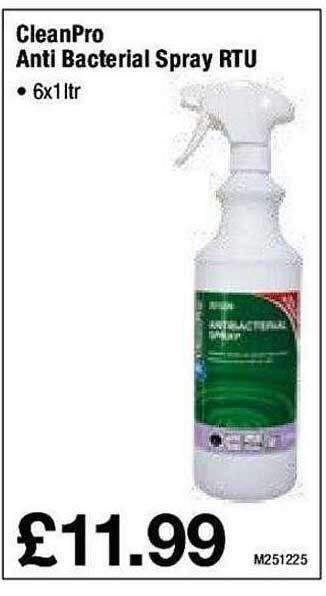 Makro Cleanpro antibacterial spray rtu offer