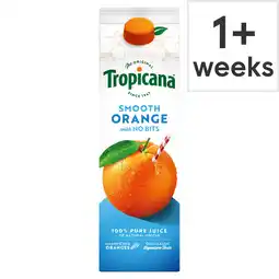 Tesco Tropicana smooth orange juice 900ml offer