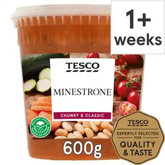Tesco Tesco chunky minestrone soup 600g offer