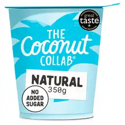 Tesco Coconut collaborative dairy free natural coconut yogurt 350g offer