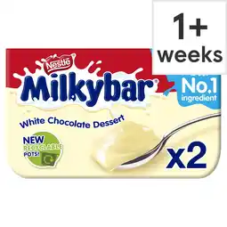 Tesco Nestle milkybar dessert 2x65g offer