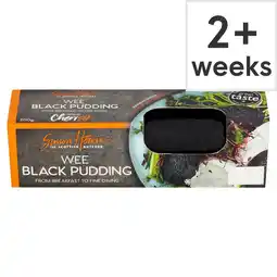 Tesco Simon howie black pudding 200g offer