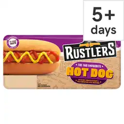 Tesco Rustlers hot dog 146g offer