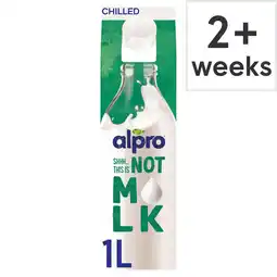 Tesco Alpro this is not m*lk semi oat drink 1 litre offer