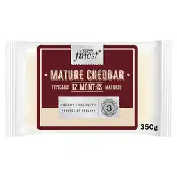 Tesco Tesco finest mature english cheddar 350g offer