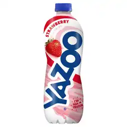 Tesco Yazoo strawberry milkshake 1 litre bottle offer