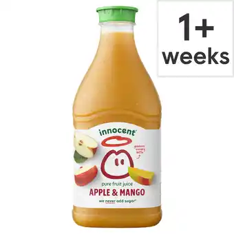 Tesco Innocent apple and mango juice 1.35 litre offer