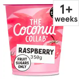 Tesco The coconut collaborative dairy free raspberry coconut yogurt 350g offer