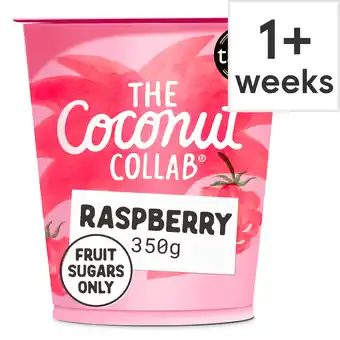 Tesco The coconut collaborative dairy free raspberry coconut yogurt 350g offer