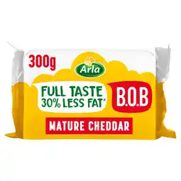 Tesco Arla bob mature cheddar 300g offer
