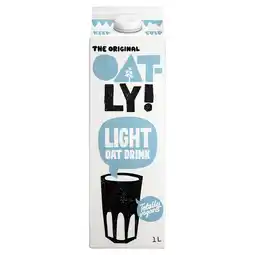 Tesco Oatly skinny oat drink 1l offer