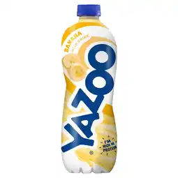 Tesco Yazoo banana milkshake 1 litre bottle offer