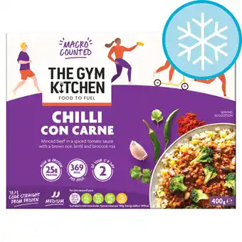 Tesco The gym kitchen chilli con carne 400g offer