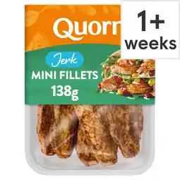 Tesco Quorn jerk mini fillets 138g offer