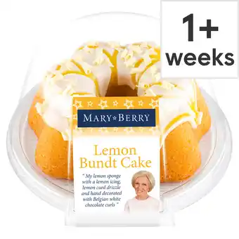 Tesco Mary berry lemon bundt cake offer