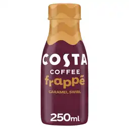 Tesco Costa coffee caramel swirl 250ml offer