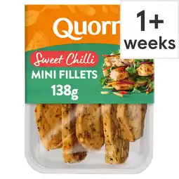 Tesco Quorn sweet chilli mini fillets 138g offer