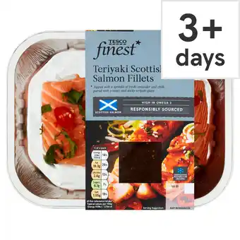 Tesco Tesco finest teriyaki scottish salmon fillets 290g offer