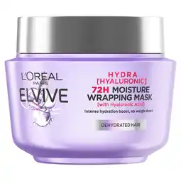 Tesco L'oreal paris elvive hydrating hyaluronic mask 300ml offer