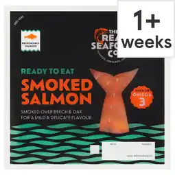 Tesco The real seafood co. smoked salmon 100g offer